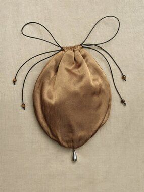 Sophie Buhai Teardrop Pouch in Bronze